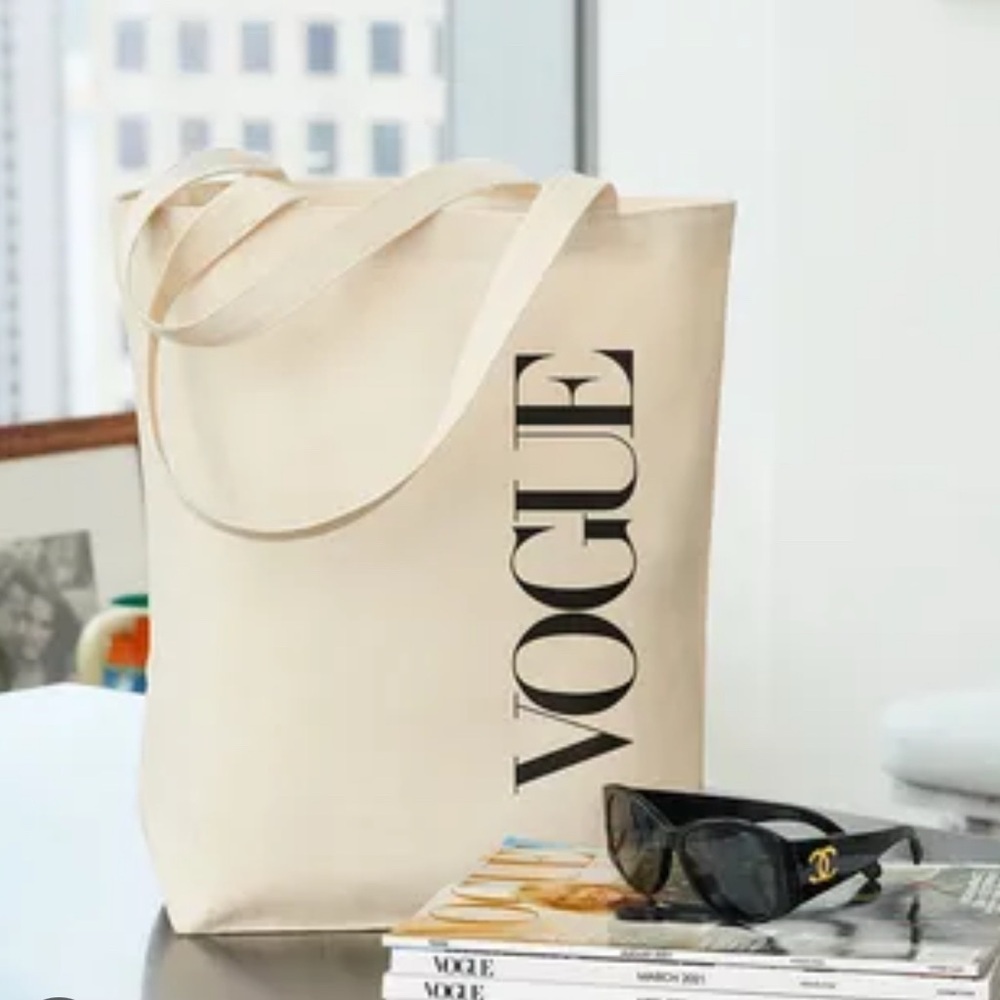 Vogue Magazine Logo Canvas Tote